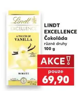 Kaufland Lindt Excellence Čokoláda nabídka
