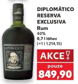 Kaufland Diplomático Reserva Exclusiva nabídka