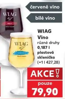 Kaufland WIAG Víno nabídka