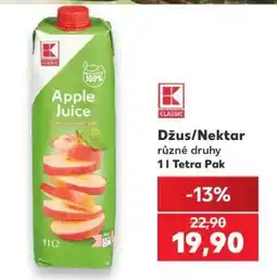 Kaufland Džus, Nektar nabídka