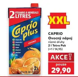 Kaufland CAPRIO Ovocný nápoj nabídka