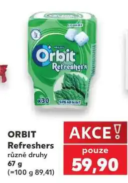 Kaufland Orbit Refreshers nabídka