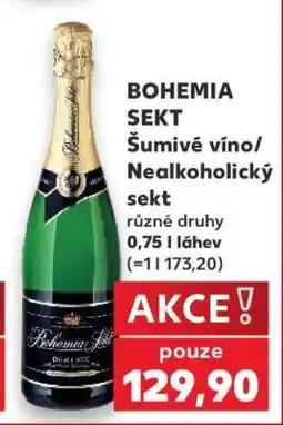 Kaufland Bohemia Sekt nabídka