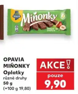 Kaufland OPAVIA Miňonky Oplatky nabídka
