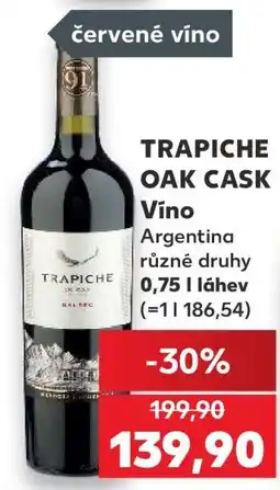 Kaufland Trapiche Oak Cask nabídka