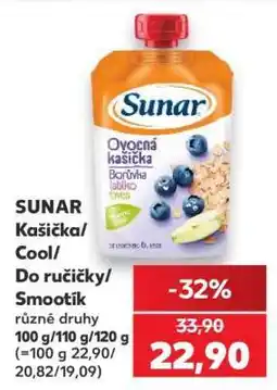 Kaufland SUNAR Kašička/Cool/Do ručičky/Smoothík nabídka
