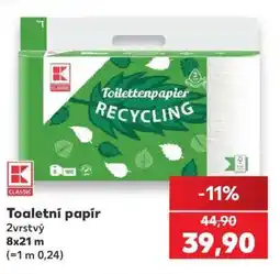 Kaufland Toaletní papír nabídka