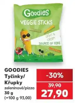 Kaufland GOODIES Tyčinky/Křupky nabídka