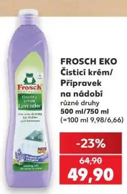Kaufland FROSCH EKO Čisticí krém/ Přípravek na nádobí nabídka
