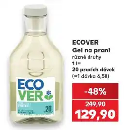 Kaufland Ecover gel na praní nabídka