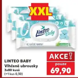 Kaufland Linteo Baby Vlhčené ubrousky nabídka