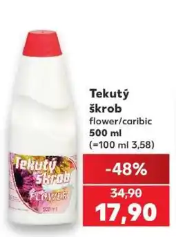 Kaufland Tekutý škrob nabídka
