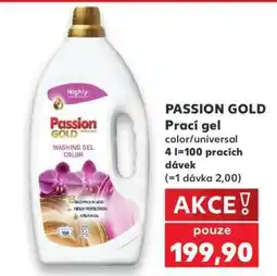 Kaufland PASSION GOLD Prací gel nabídka