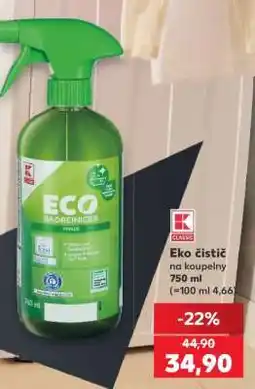 Kaufland Eko čistič na koupelny nabídka