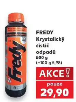 Kaufland Fredy krystalický čistič odpadů nabídka