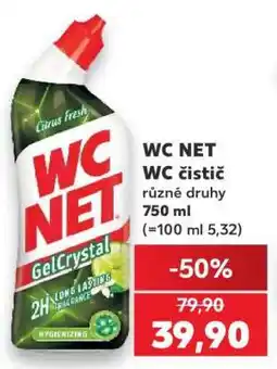 Kaufland WC NET WC čistič nabídka