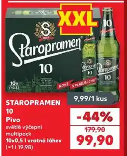Kaufland Staropramen 10 nabídka