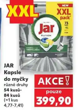 Kaufland Jar kapsle do myčky nabídka