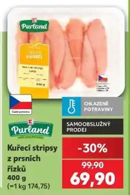 Kaufland Kuřecí stripsy z prsních řízků nabídka