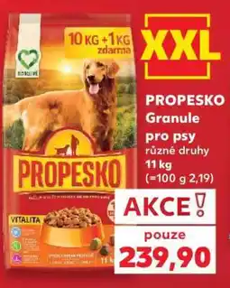 Kaufland Propesko granule pro psy nabídka