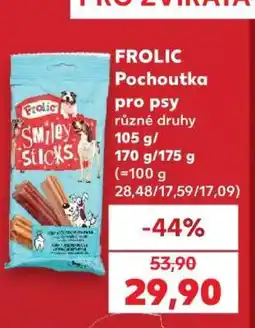 Kaufland FROLIC Pochoutka pro psy nabídka