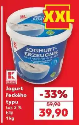 Kaufland Jogurt řeckého typu nabídka