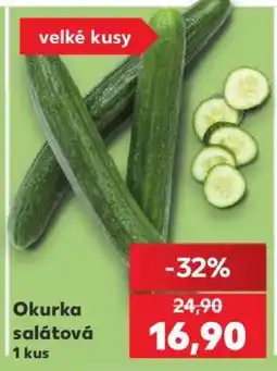 Kaufland OKURKA SALÁTOVÁ nabídka