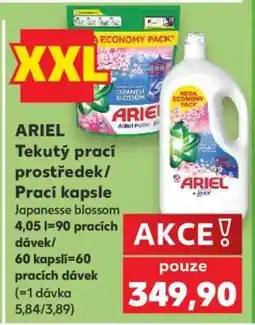 Kaufland ARIEL Tekutý prací prostředek/Prací kapsle nabídka
