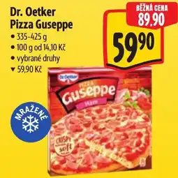 Albert Dr. Oetker Pizza Guseppe nabídka