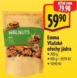 Albert Emma vlašské ořechy jádra nabídka