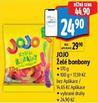 Jojo želé bonbony