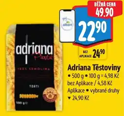 Albert Adriana Těstoviny nabídka