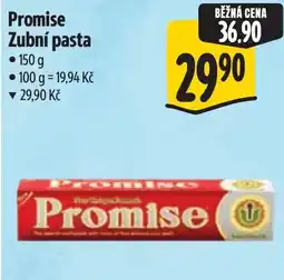 Albert Promise Zubní pasta nabídka
