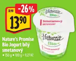 Albert Nature's Promise Bio Jogurt bílý smetanový nabídka
