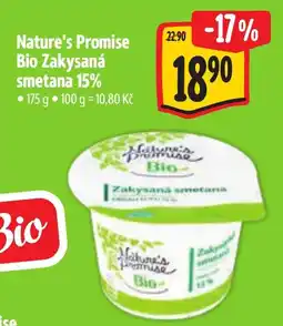 Albert Nature's Promise Bio Zakysaná smetana 15% nabídka