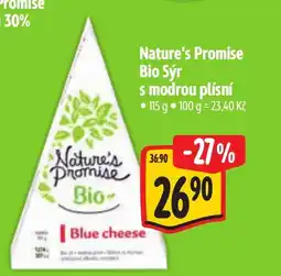 Albert Nature's Promise Bio Sýr s modrou plísní nabídka