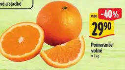 Albert Pomeranče volné nabídka
