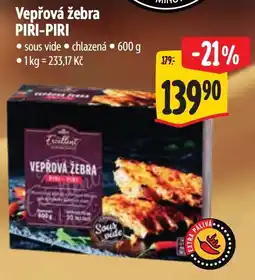 Albert Excellent vepřová žebra piri-piri nabídka