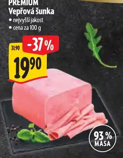 Albert Premium vepřová šunka nabídka