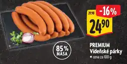 Albert Premium vídeňské párky nabídka