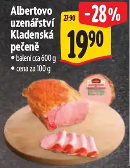 Albert Albertovo uzenárství Kladenská pečeně nabídka