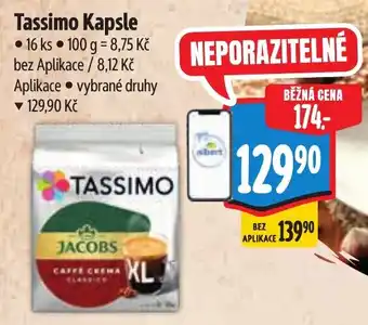 Albert Tassimo Kapsle nabídka