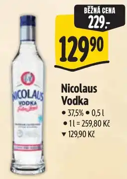 Albert Nicolaus Vodka nabídka