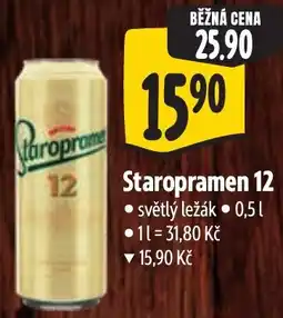 Albert Staropramen 12 nabídka