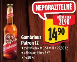 Albert Gambrinus Patron 12 nabídka
