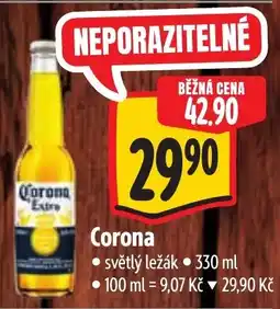 Albert Corona světlý ležák nabídka