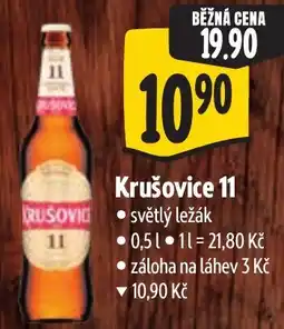 Albert Krušovice 11 nabídka