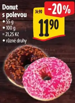 Albert Donut s polevou nabídka