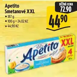 Albert Apetito smetanové xxl nabídka