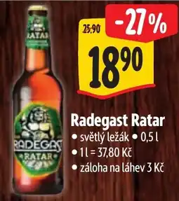 Albert Radegast Ratar nabídka
